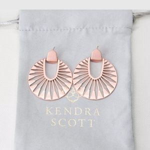 Kendra Scott Sunburst Earring Rose Gold
